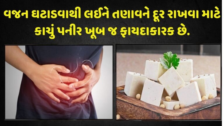 વજન ઘટાડવાથી લઈને તણાવને દૂર રાખવા માટે કાચું પનીર ખૂબ જ ફાયદાકારક છે.