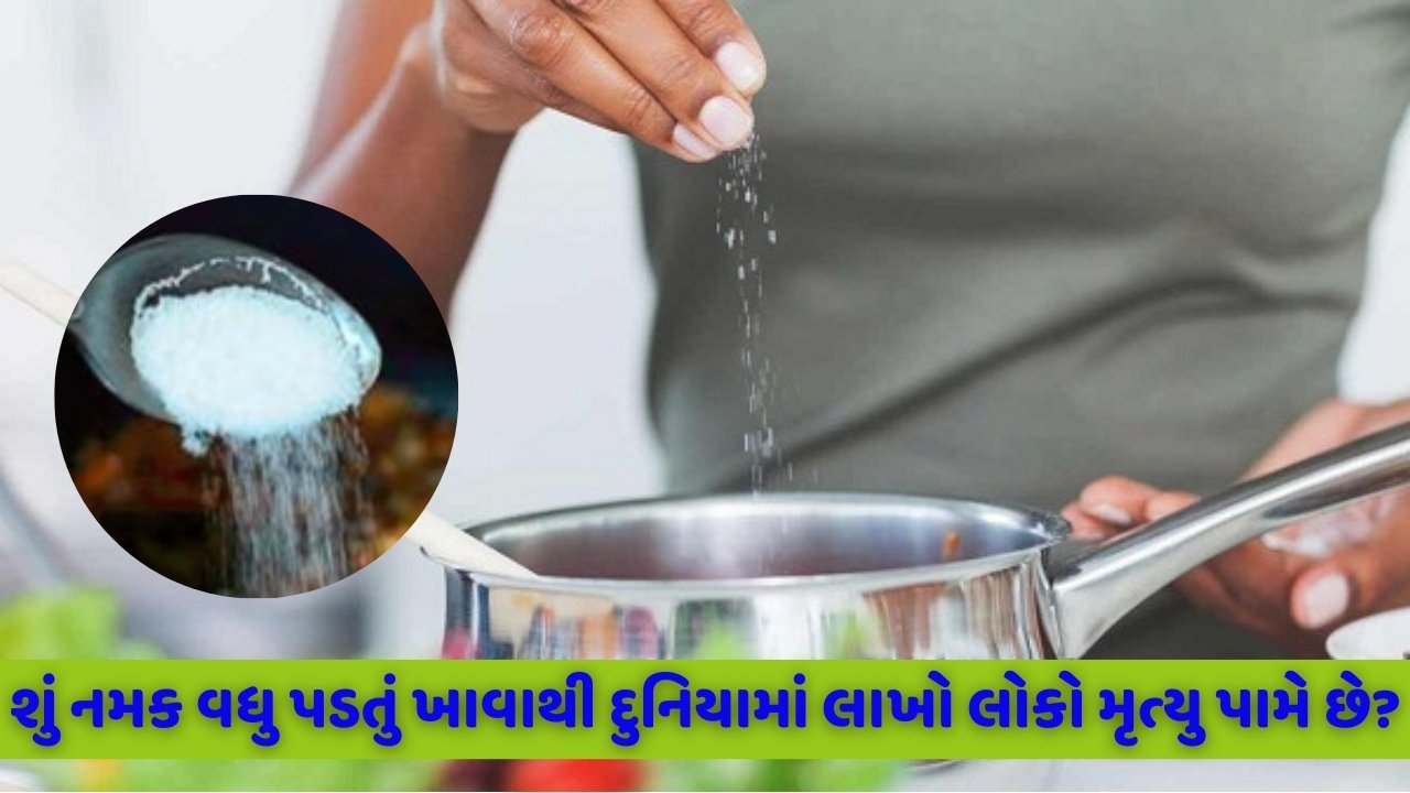 શું નમક વધુ પડતું ખાવાથી દુનિયામાં લાખો લોકો મૃત્યુ પામે છે?