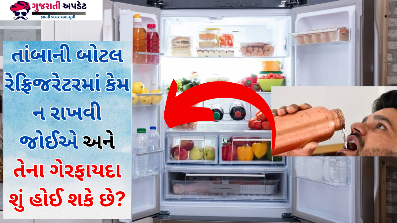 તાંબાની બોટલ રેફ્રિજરેટરમાં કેમ ન રાખવી જોઈએ અને તેના ગેરફાયદા શું હોઈ શકે છે? તાંબાની બોટલ રેફ્રિજરેટરમાં કેમ ન રાખવી જોઈએ અને તેના ગેરફાયદા શું હોઈ શકે છે?