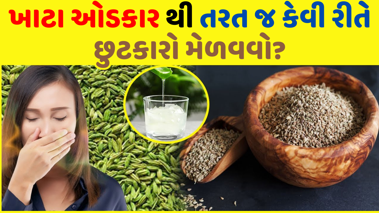 ખાટા ઓડકાર થી તરત જ કેવી રીતે છુટકારો મેળવવો? ખાટા ઓડકાર થી તરત જ કેવી રીતે છુટકારો મેળવવો?